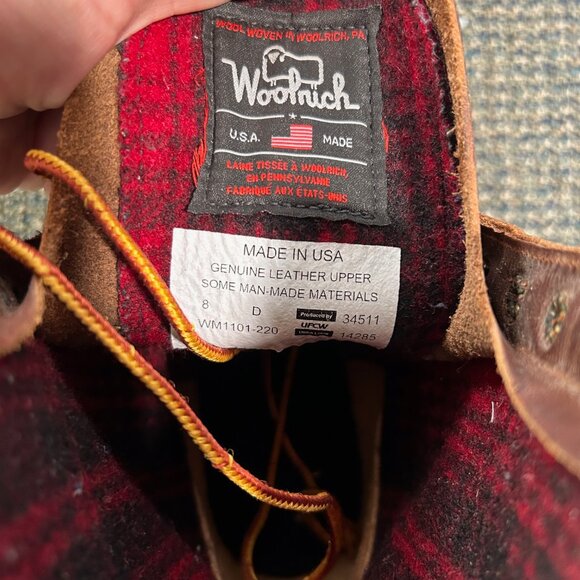 Woolrich Footwear Favorites Icon Speculator  in Basalt Brown Size 8 - Picture 4 of 5